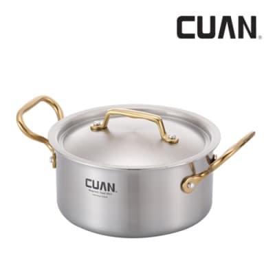 [CUAN] 쿠앤 헤닝골드 통3중 스텐레스 냄비 20양수
