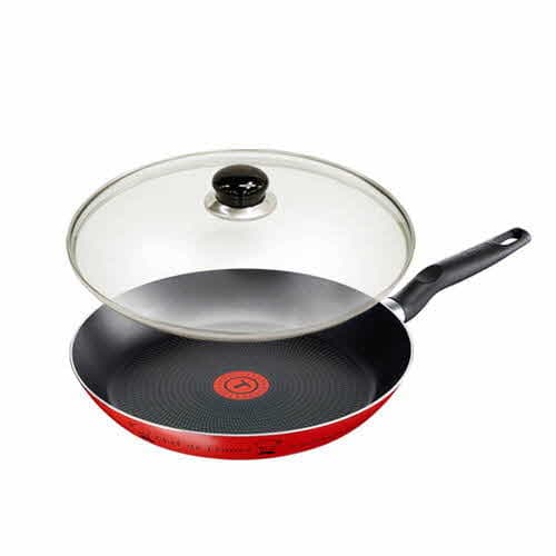 테팔 열센서 셰프드프랑스 프라이팬 30cm+유리뚜껑 30cm