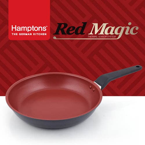 [Hamptons] 독일 햄튼 레드매직 인덕션 후라이팬 28CM HTR-28F