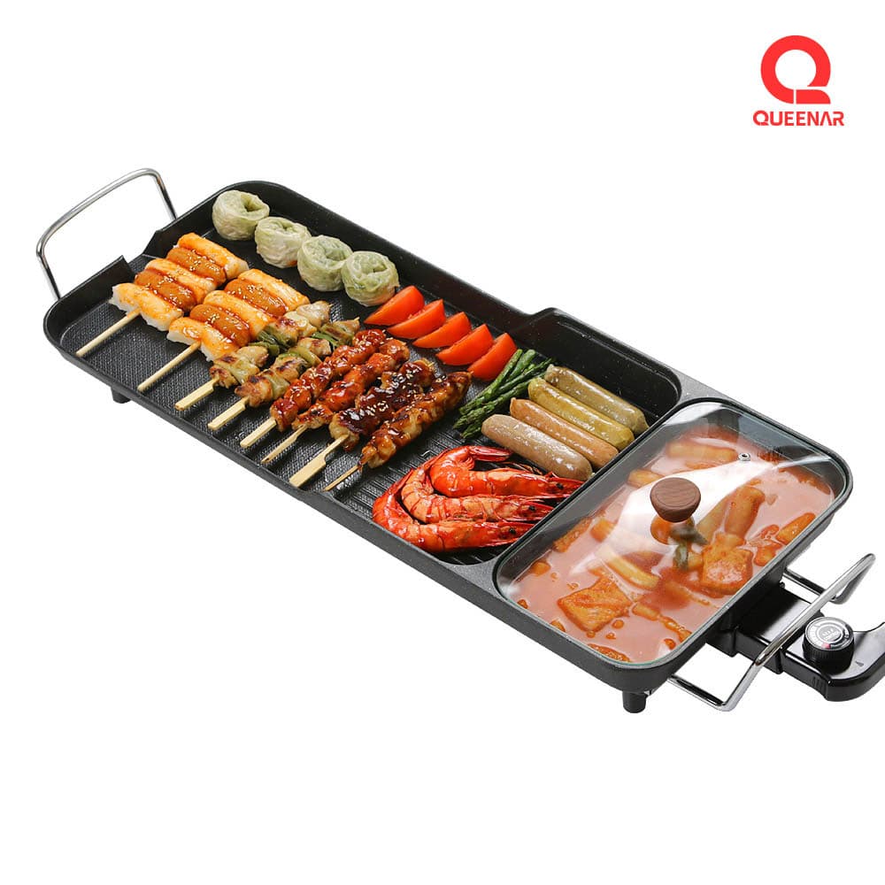 퀸나 스마트 전기 그릴 QNGR-3000B