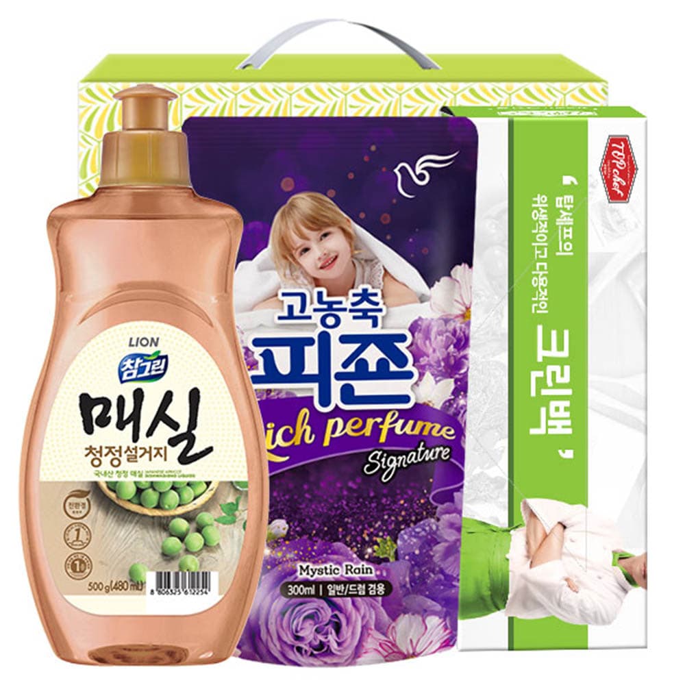 (친환경)참그린매실500용기 피죤 크린백(3종)