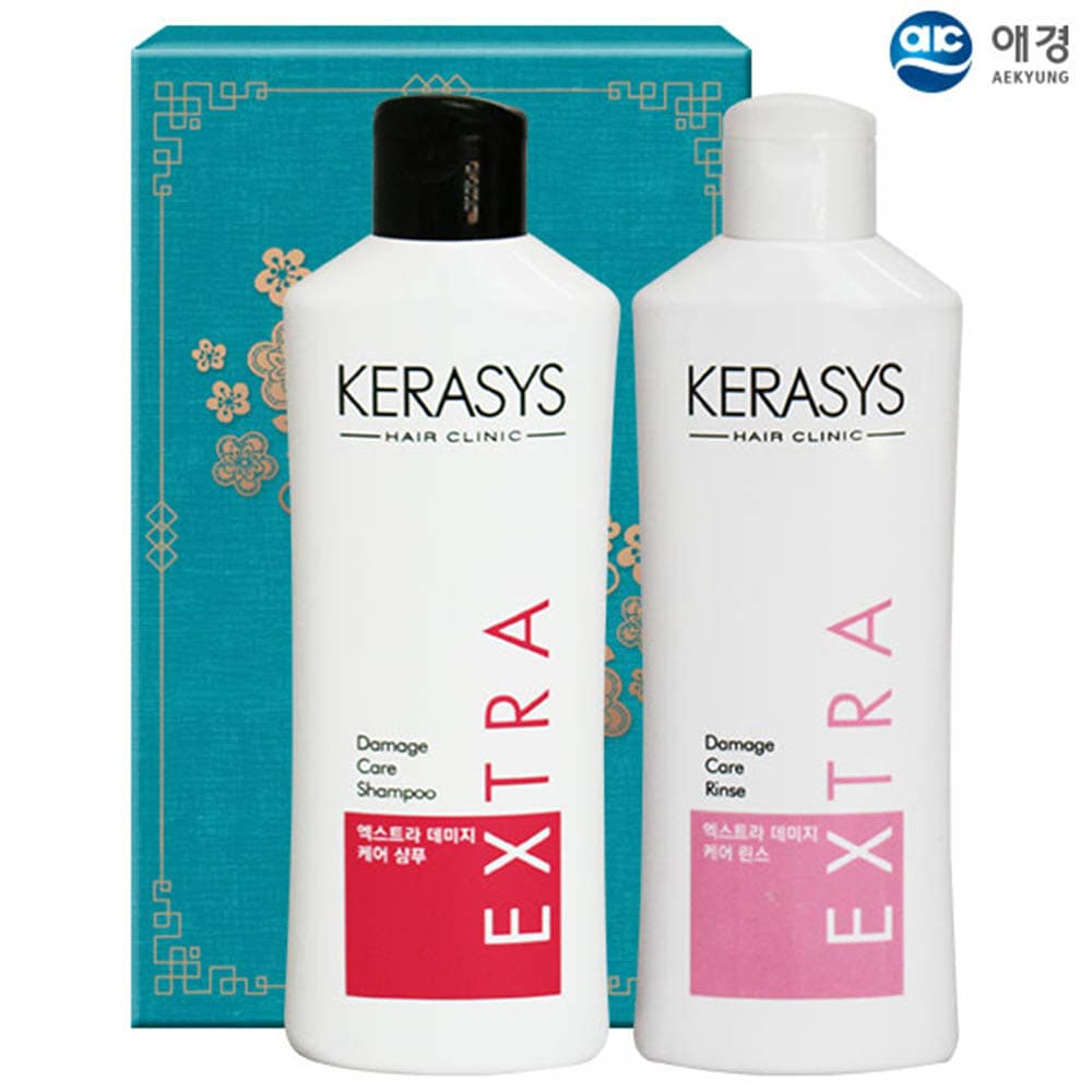 애경 케라시스샴푸180용기 린스180용기(2종)