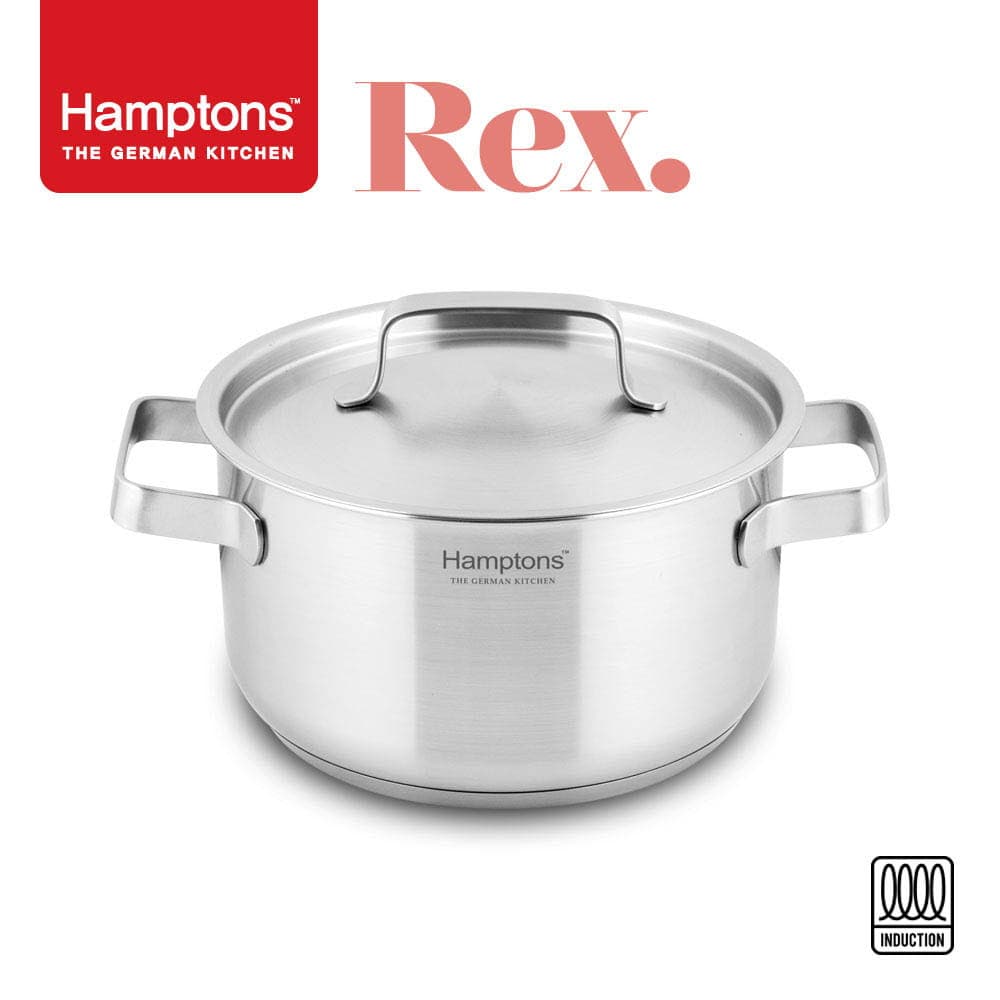 [Hamptons] 독일 햄튼 REX 3중 바닥 인덕션 냄비 (18cm양수)