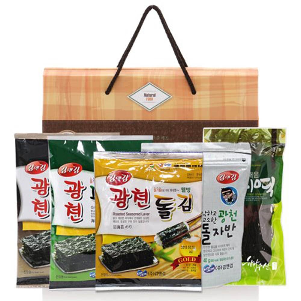 [가온애] 가득담아 광천김세트 1호