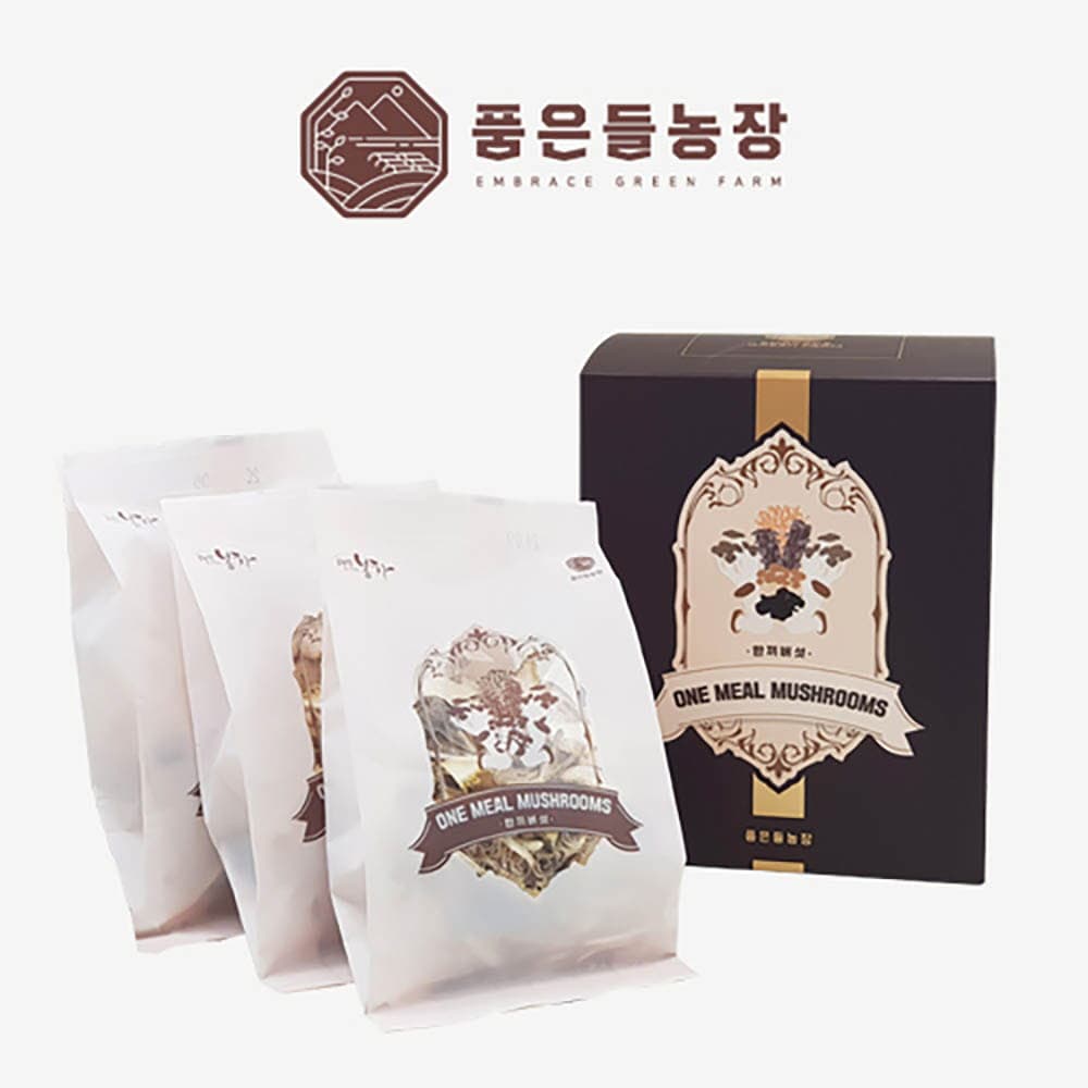 품은들농장 프리미엄 한끼버섯 3P 세트 (14g x 3개)