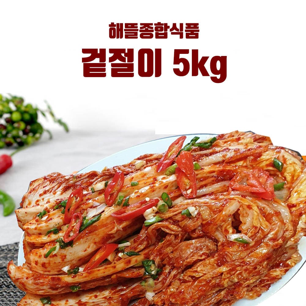 해뜰종합식품 겉절이 5kg