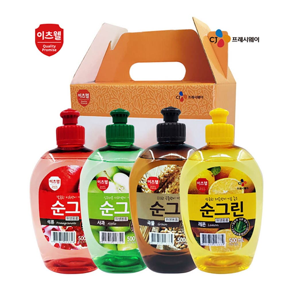 CJ순그린 혼합4종500ml(캡형)세트