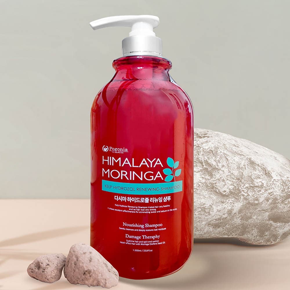 포고니아 히말라야 모링가 다시마 하이드로졸 리뉴잉 샴푸 1000ml