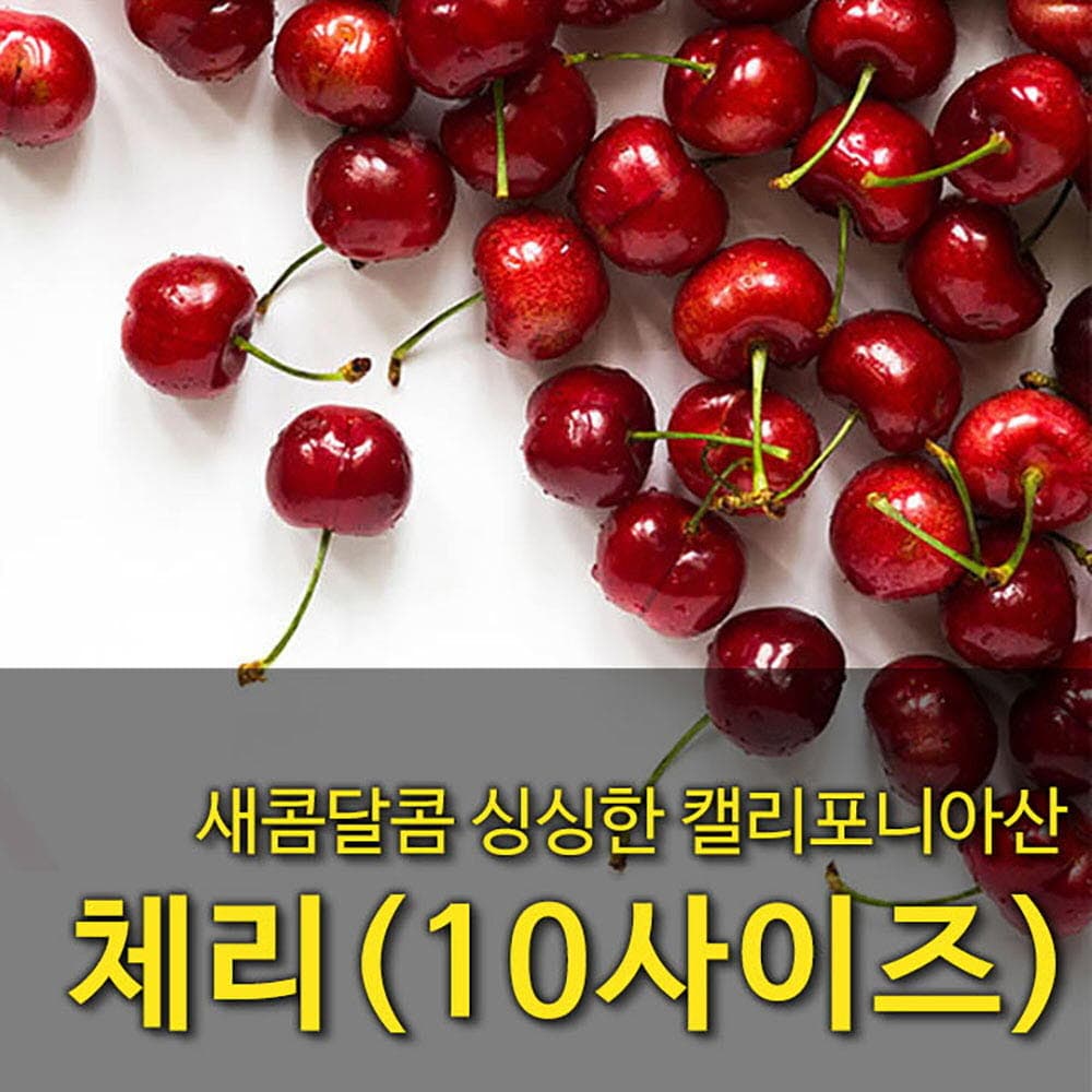 [수입과일] 싱싱한 칠레산 체리 5kg (10사이즈)