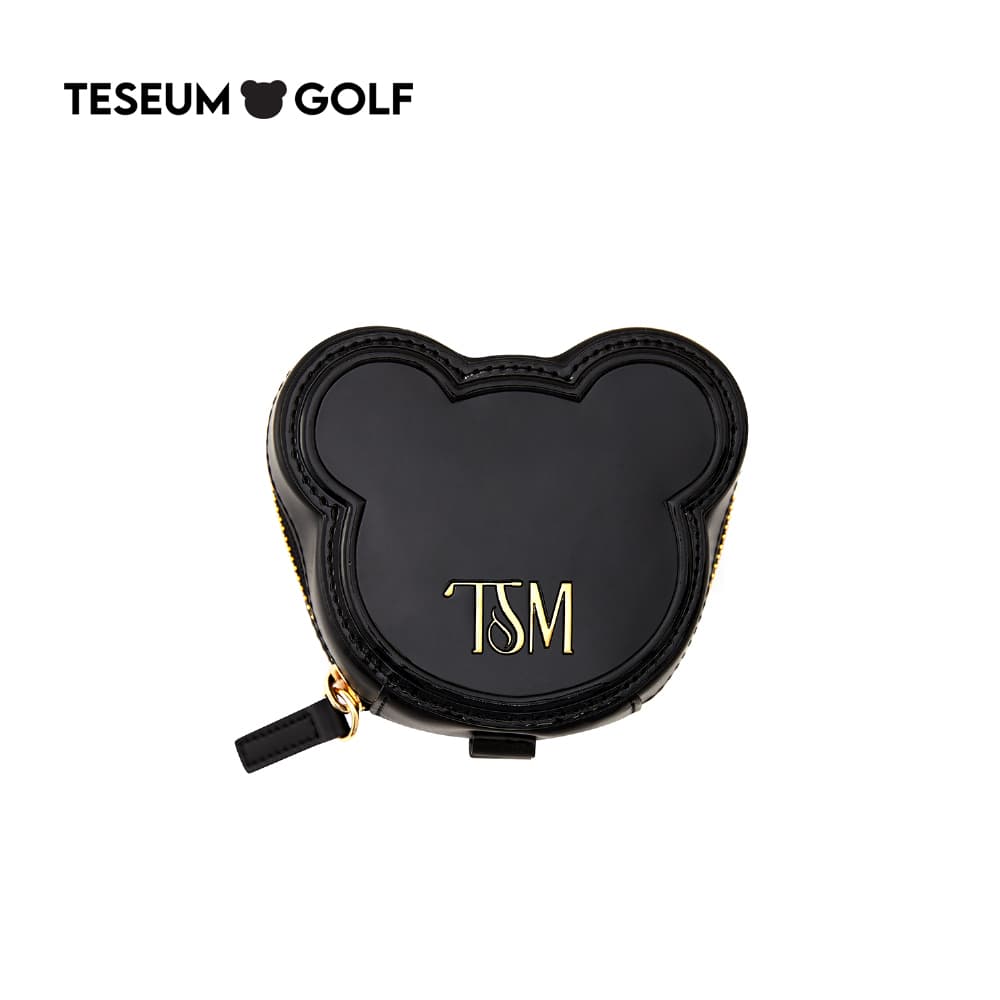 [TESEUM GOLF]테지움 벨트백 에나멜블랙