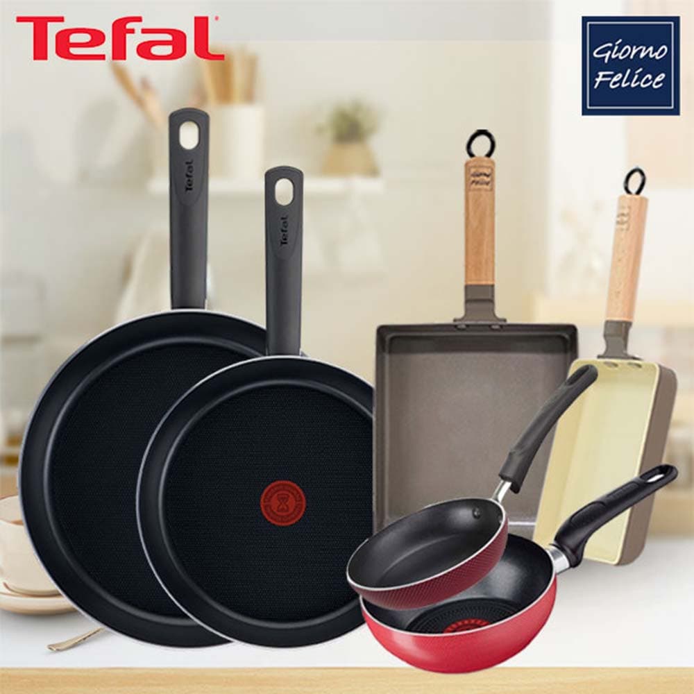 테팔 초코브라우니 프라이팬 24cm+G6 드레스 블루 프라이팬 28cm+미니팬 12cm+미니볶음팬 16cm+죠르노펠리체 인덕션 멀티 사각팬 라지 브라운+죠르노펠리체 인덕션 멀티 사각팬 브라운 TFC-CB4DB8EP12WISBLISB