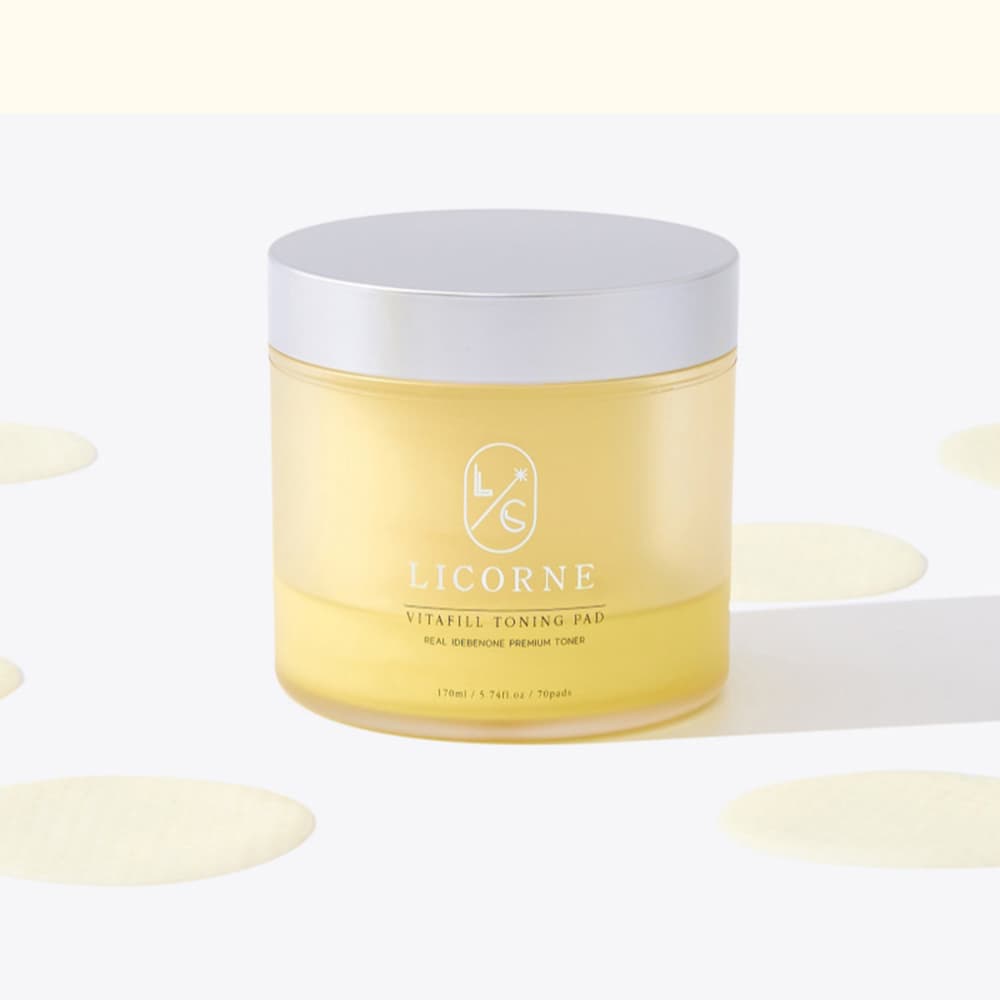 리꼼 비타필 토닝 패드 170ml x 70매 (수분/미백 케어)