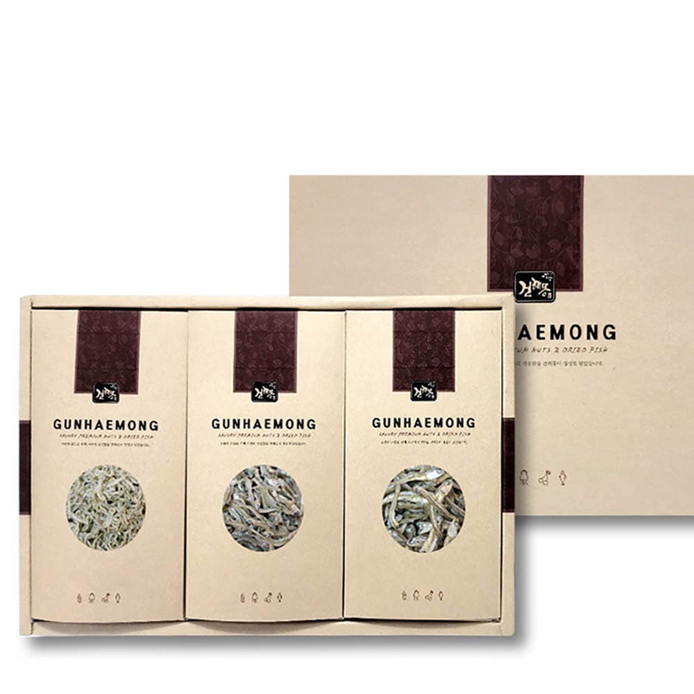 [해울림] 멸치세트 귀족 5호(세멸 350g / 황태채 180g / 중멸 300g)