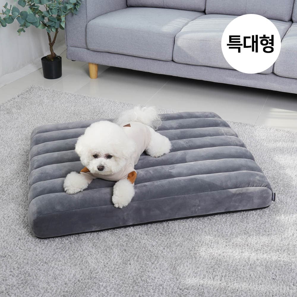 개과천선 S퍼 강아지 침대 방석 꿀잠 마약 방석 극세사 3D 메쉬 논슬립 쿠션 대형견 특대형