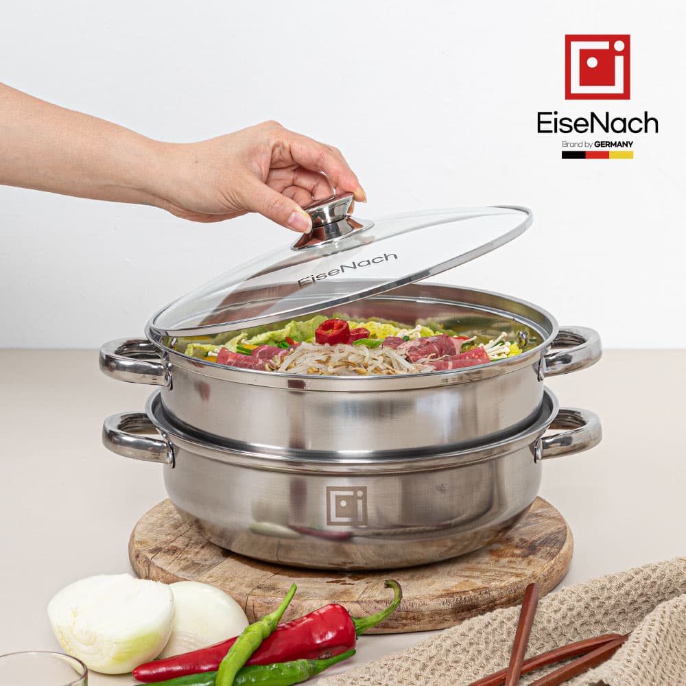 아이제나흐(EiseNach) 에센 스테인레스 28cm 2단 찜솥