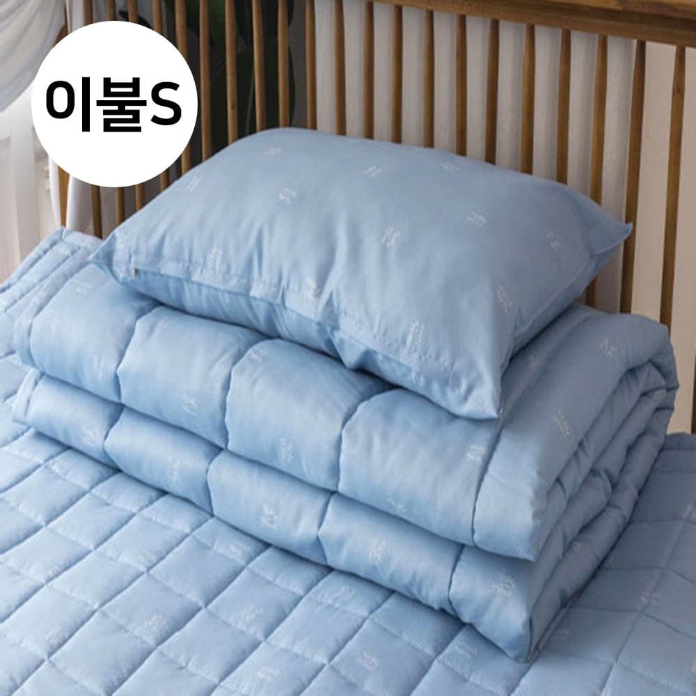 루즈벨트 테디베어 블루스피넬 이불 단품 S (선물용 가방 포함) TDBR-C-1