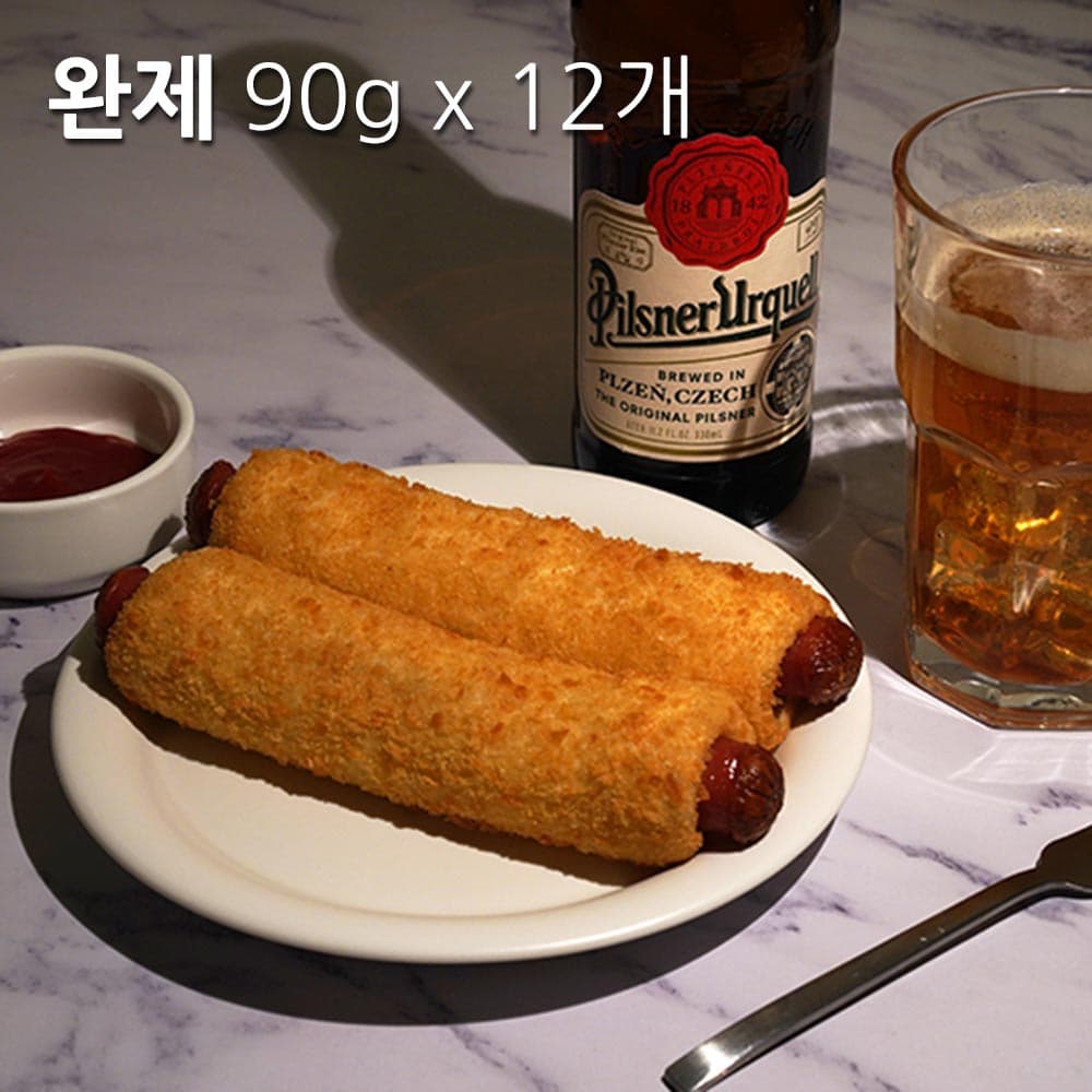찹쌀 빅도그 아이들간식 완제 90g x 12개
