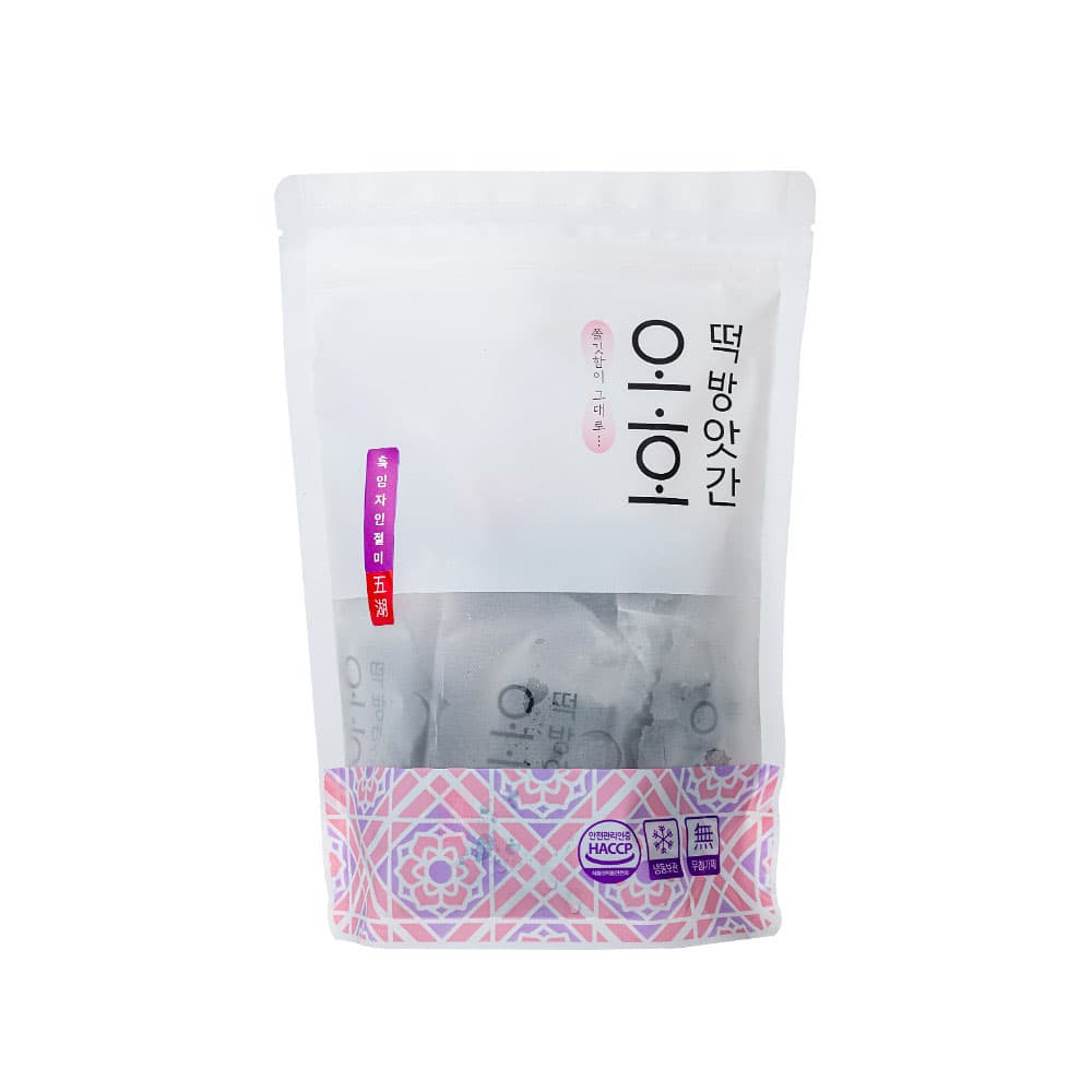 [오호떡집] 흑임자인절미 500g (50g*10개)