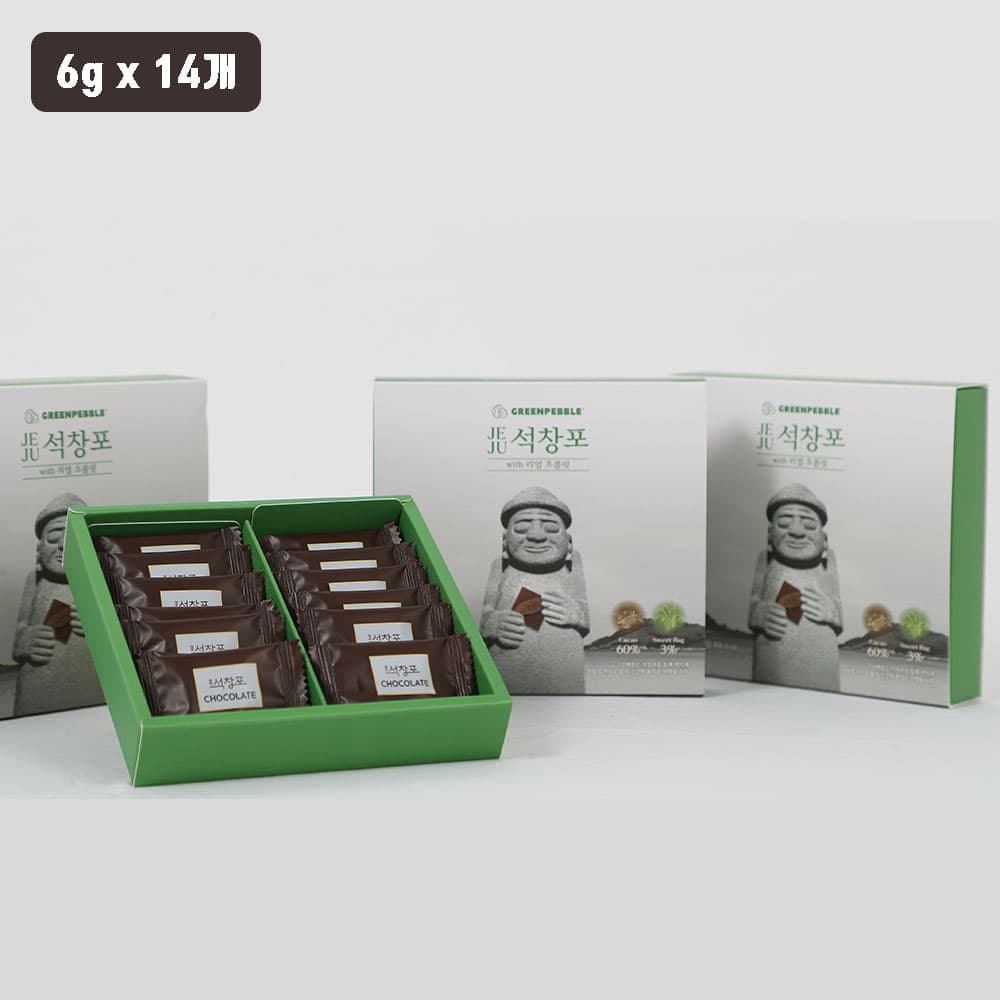 제주석창포 with 리얼초콜릿 6g x 14개입