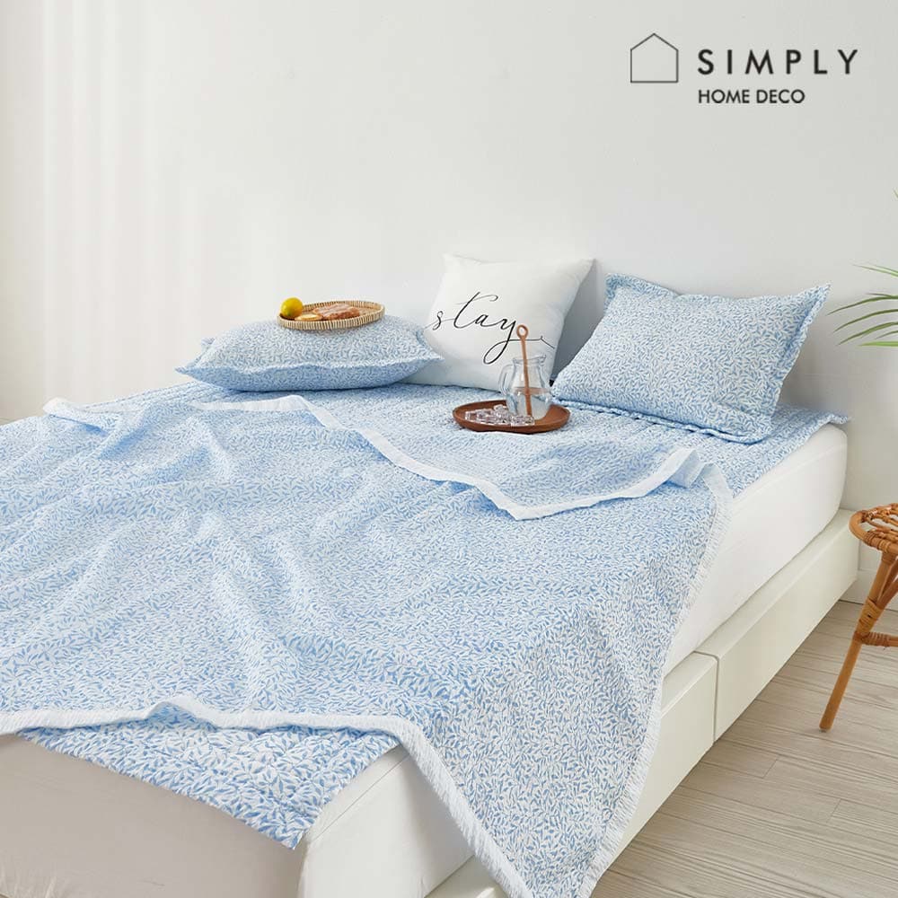 simply home 심플리홈 샤넌 시어서커 여름홑이불 S