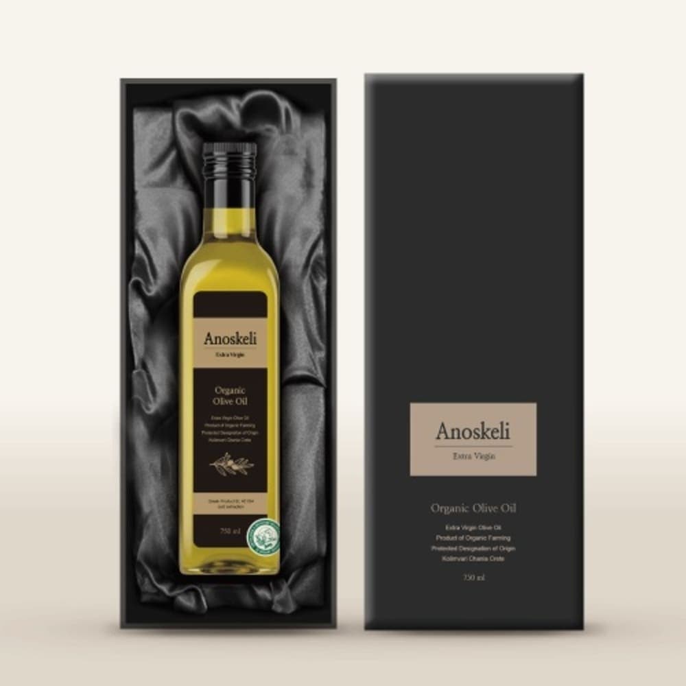 라온오가닉 아노스켈리 냉압착 유기농 올리브유 750ml