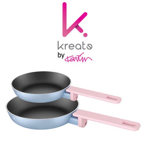 카림 키아라 인덕션 겸용 후라이팬 2세트(20cm+24cm)