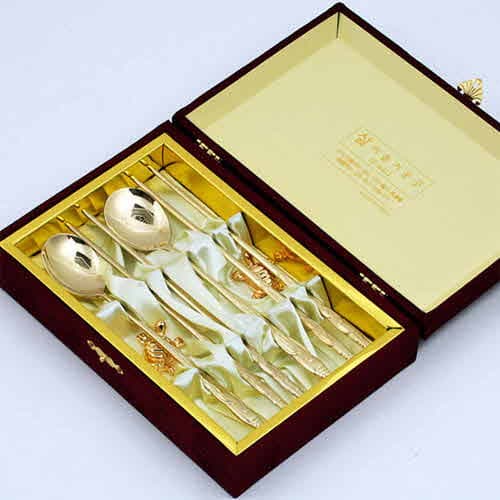 키친아트 산삼티타늄수저 2벌 JJ330