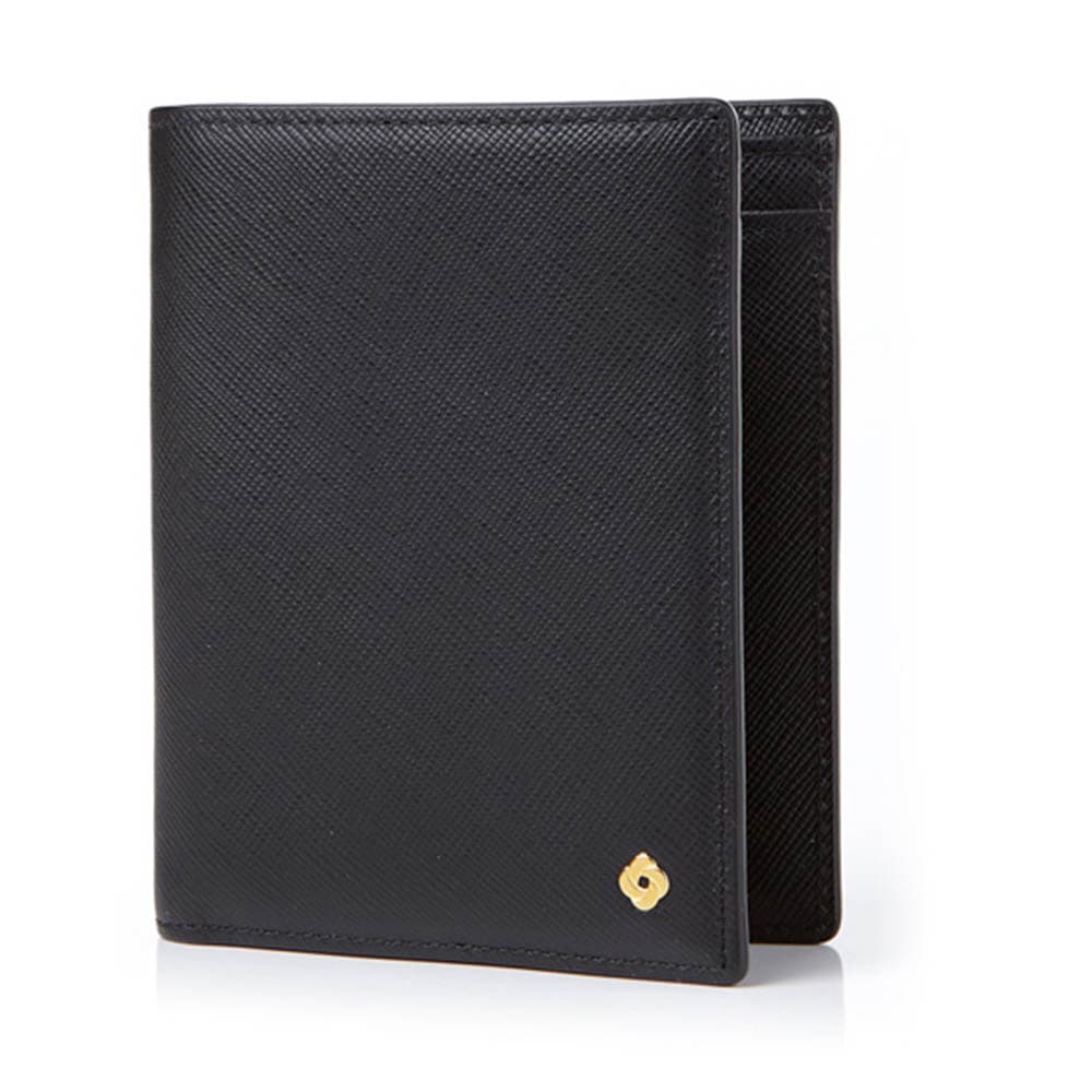 쌤소나이트 중지갑 MORGAN DETAILS MORGAN FOLD-VERTICAL BLACK DC809004