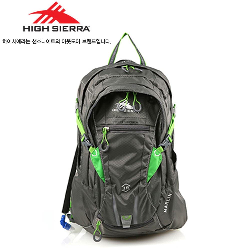 쌤소나이트 하이시에라 MARLIN HYDRATION 백팩 18L H05HK006 차콜