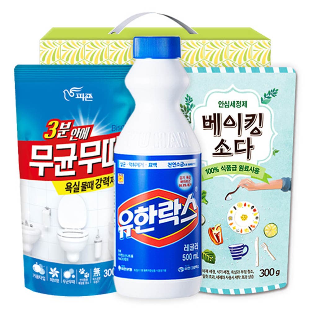 무균무때 유한락스 탑셰프베이킹소다300리필(3종)