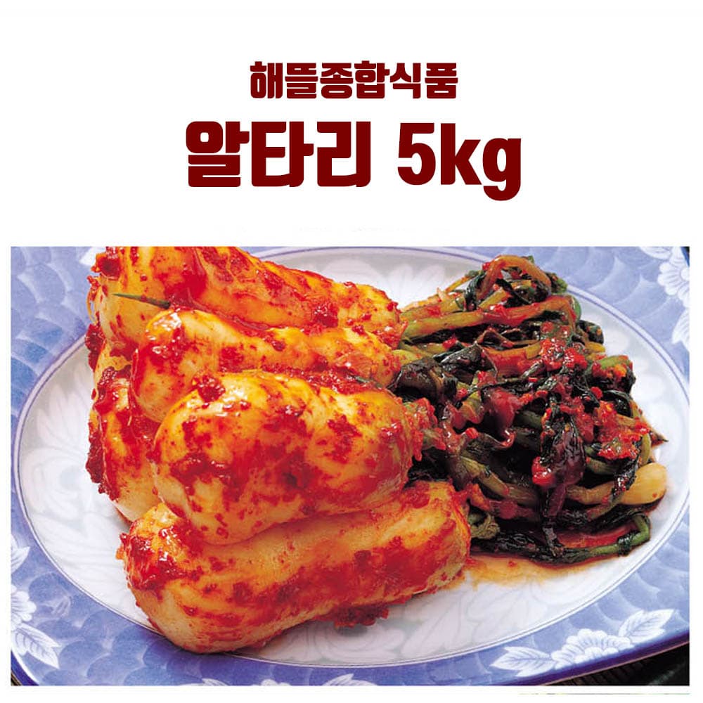 해뜰종합식품 알타리 5kg