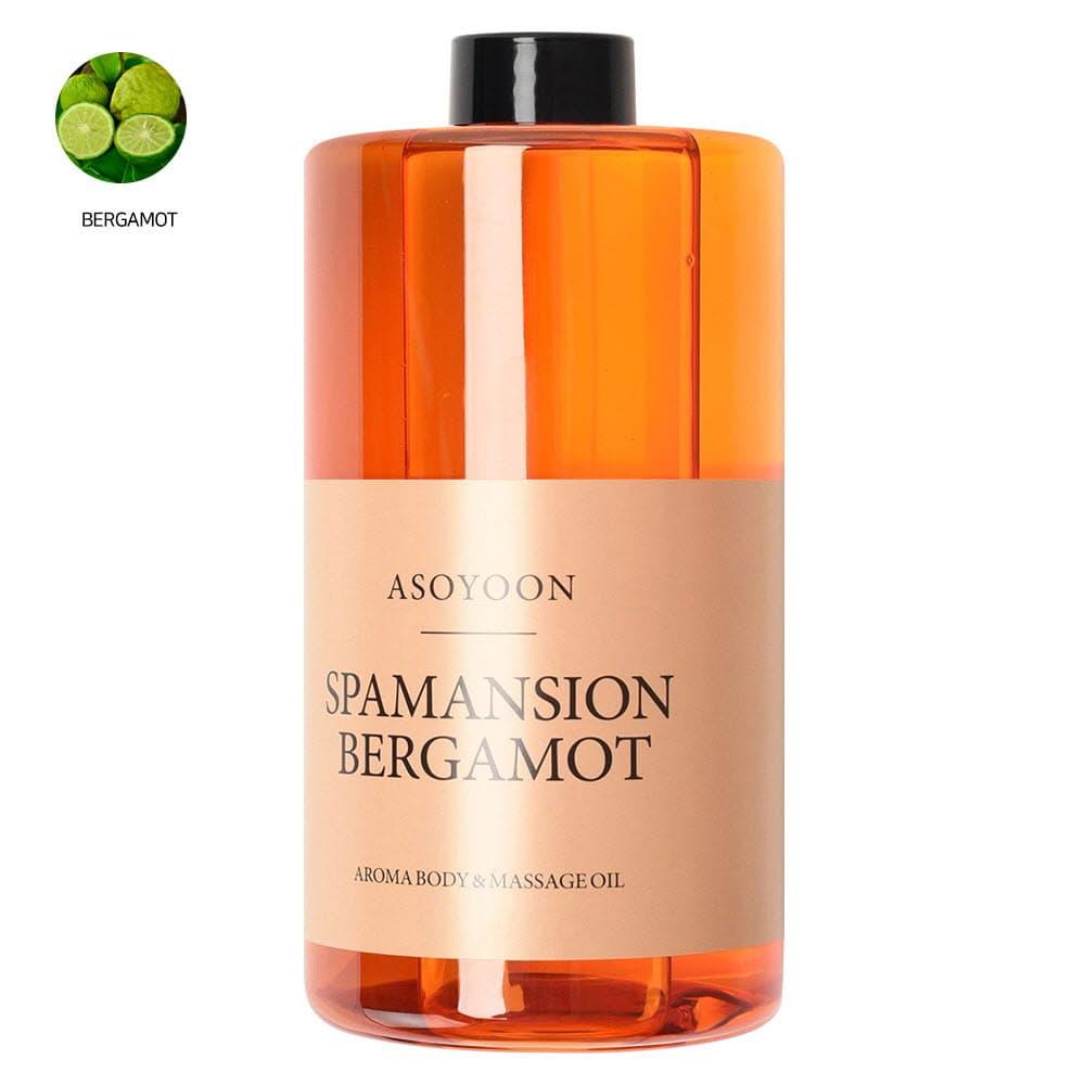 아소윤 스파맨션 바디오일 마사지오일 1000ml 10종 택1