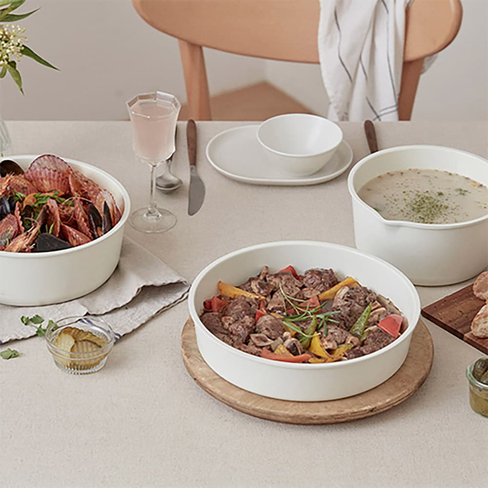 테팔 에디션 레드 인덕션 파티웍(전골냄비) 30cm
