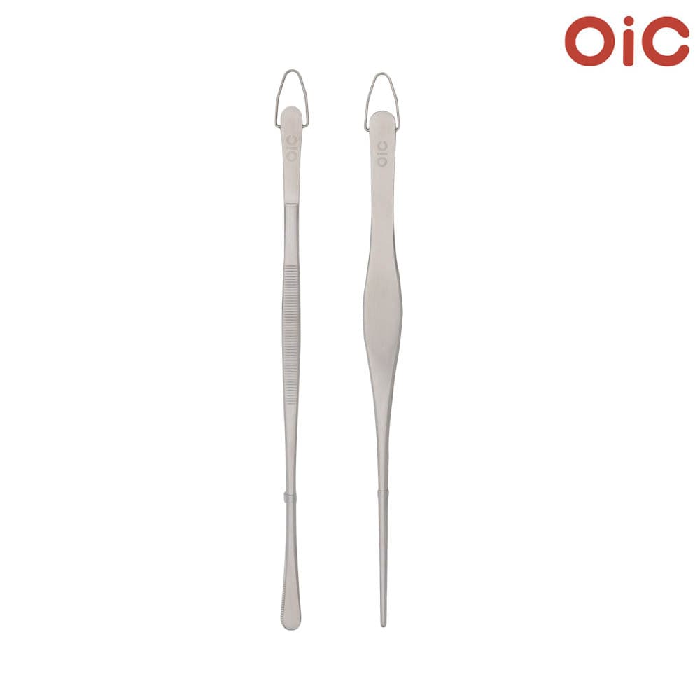 OIC 셰프 304 고급스텐 요리핀셋 2종세트