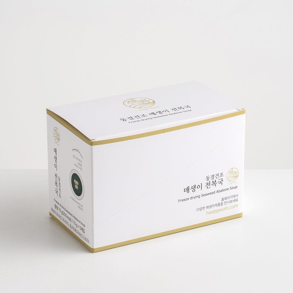해쁨 동결건조 매생이 전복국 5개입