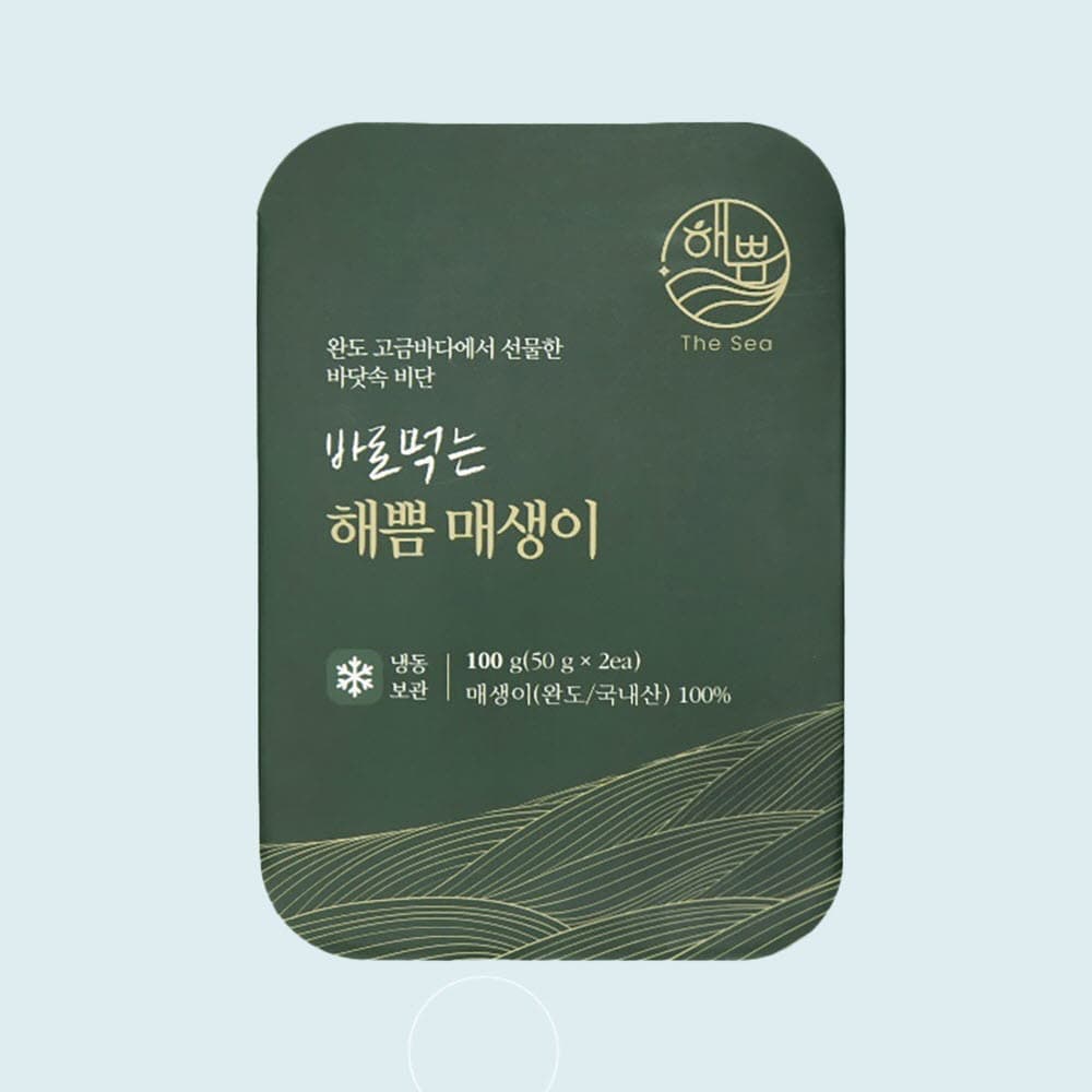 해쁨 바로먹는 세척 매생이 100g