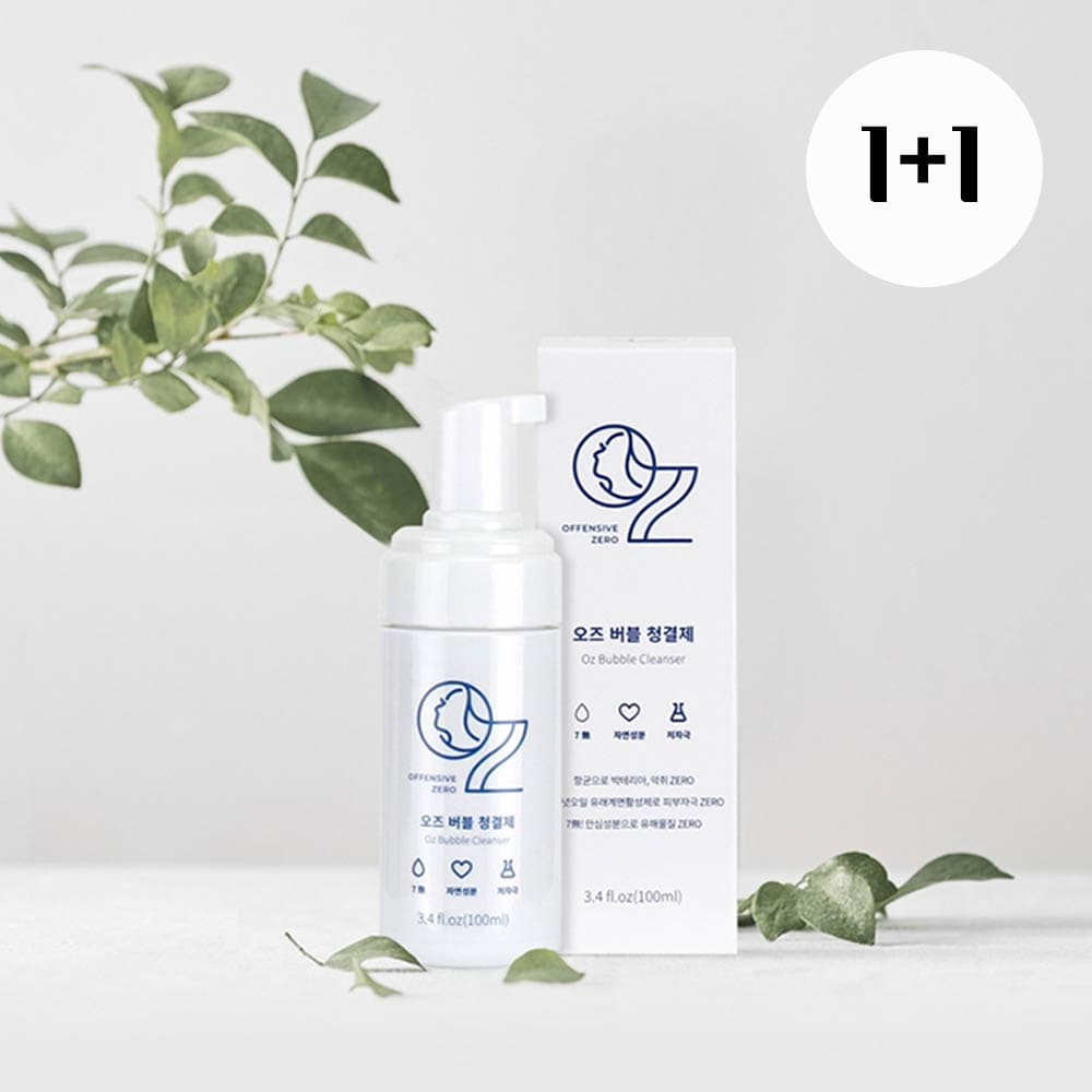오즈 천연 버블청결제 100ml (1+1)