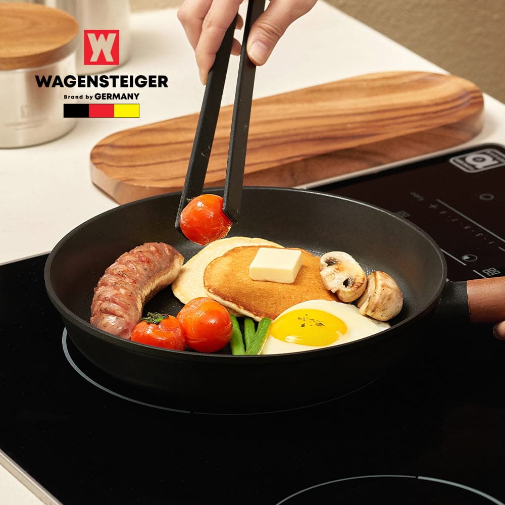 카셀 국내생산 블루 라이트 인덕션 (IH) 궁중팬 24cm+유리뚜껑 24cm