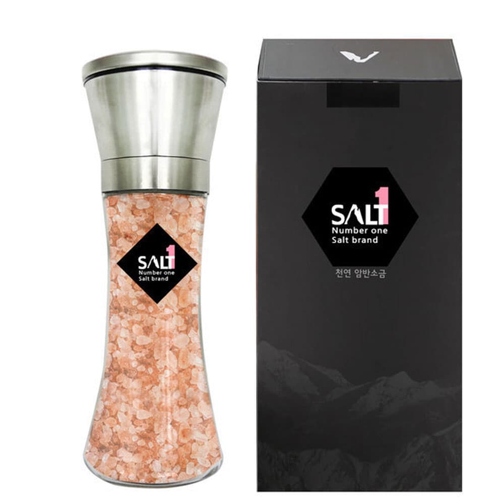 파파맘 히말라야핑크소금 스텐글라인더 세트