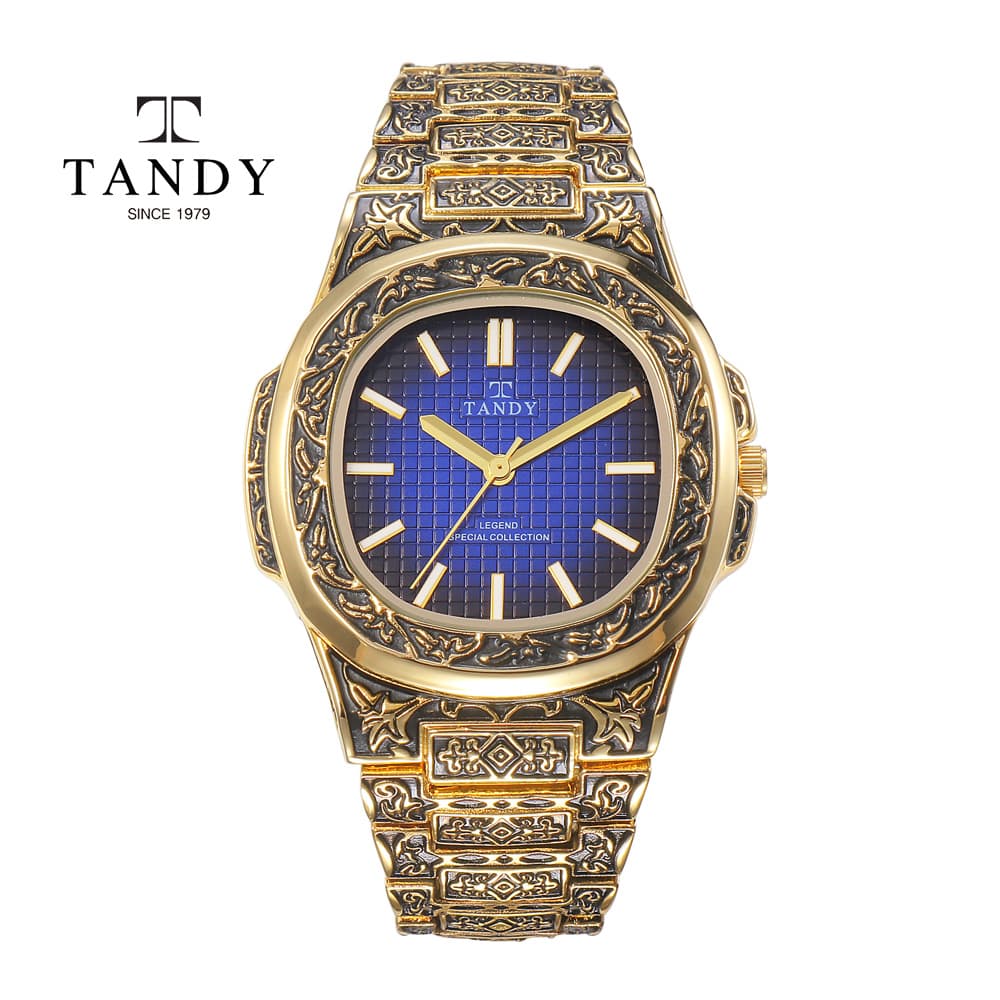 탠디시계 인그레이빙 T-6295 GOLD