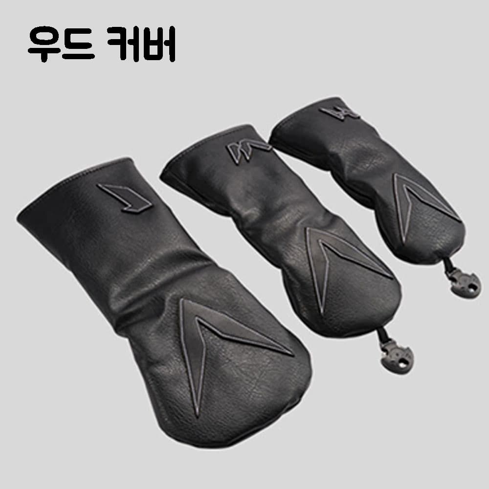 지브이골프코리아 정품 지브이투어 GV V 우드 커버 (블랙)