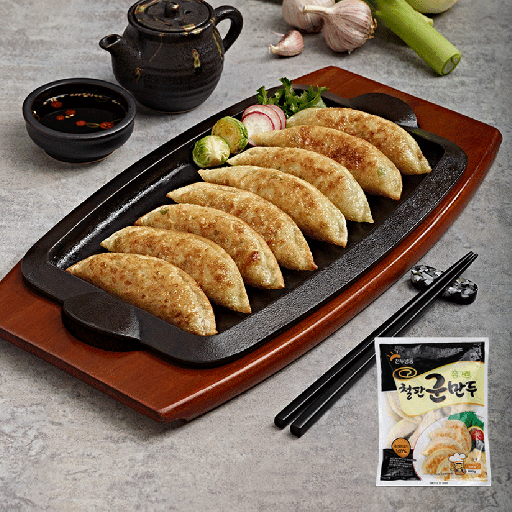 천두식품 철판군만두 600g