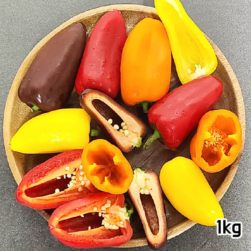 아삭하고 단맛나는 미니파프리카 1kg(정품)