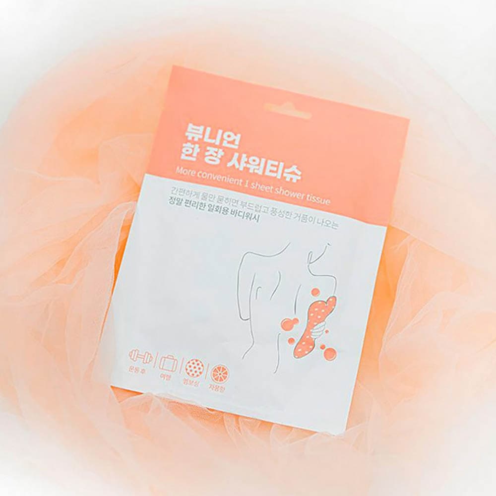 뷰니언 샤워 한장티슈 5매