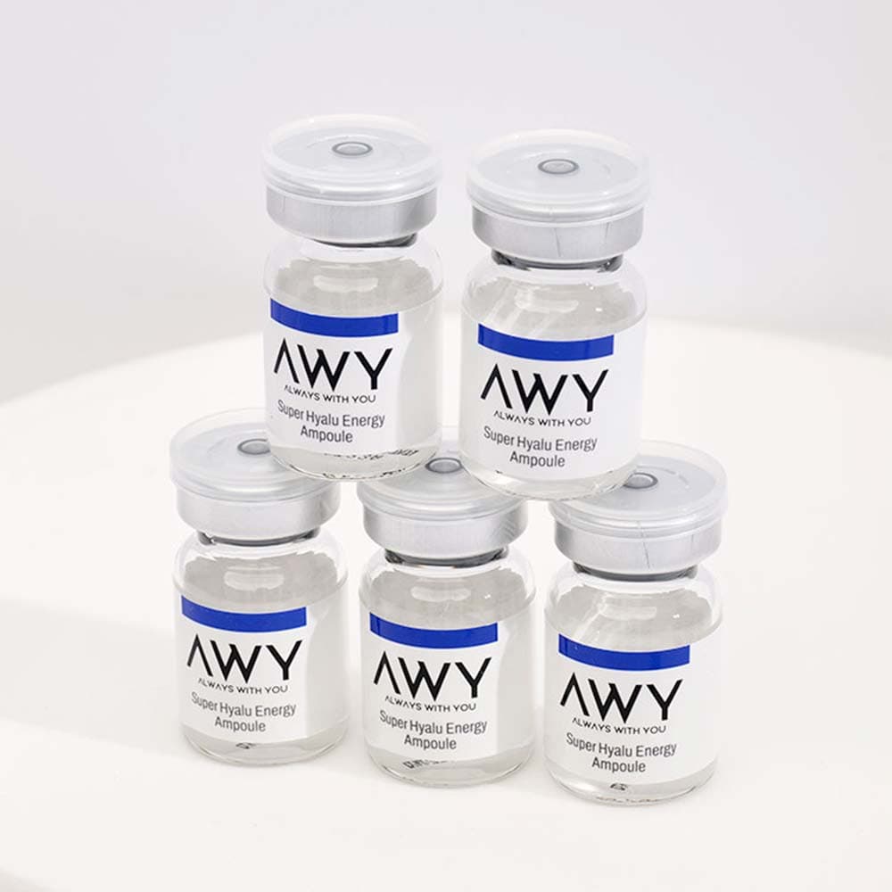 아위 MTS전용 수퍼 히알루 에너지 앰플 3ml*5병 (탄력/물광)