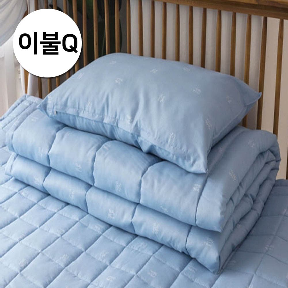 루즈벨트 테디베어 블루스피넬 이불 단품 Q (선물용 가방 포함) TDBR-C-4