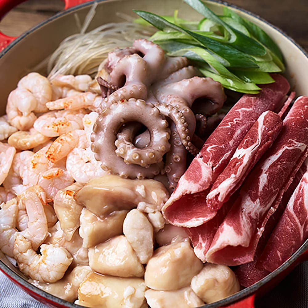 송가네조방낙곱새 (낙지+우삼겹+한우곱창+새우) 800g