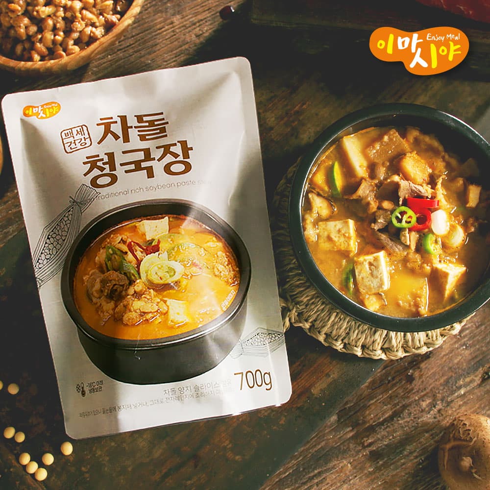 이마시야 차돌 청국장 4인분X8팩(32인분)