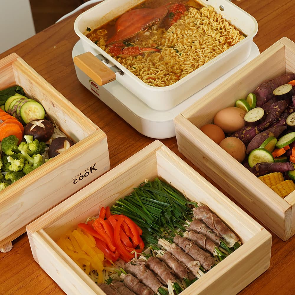 라이프 이즈 쿡 프리미엄 편백 찜기