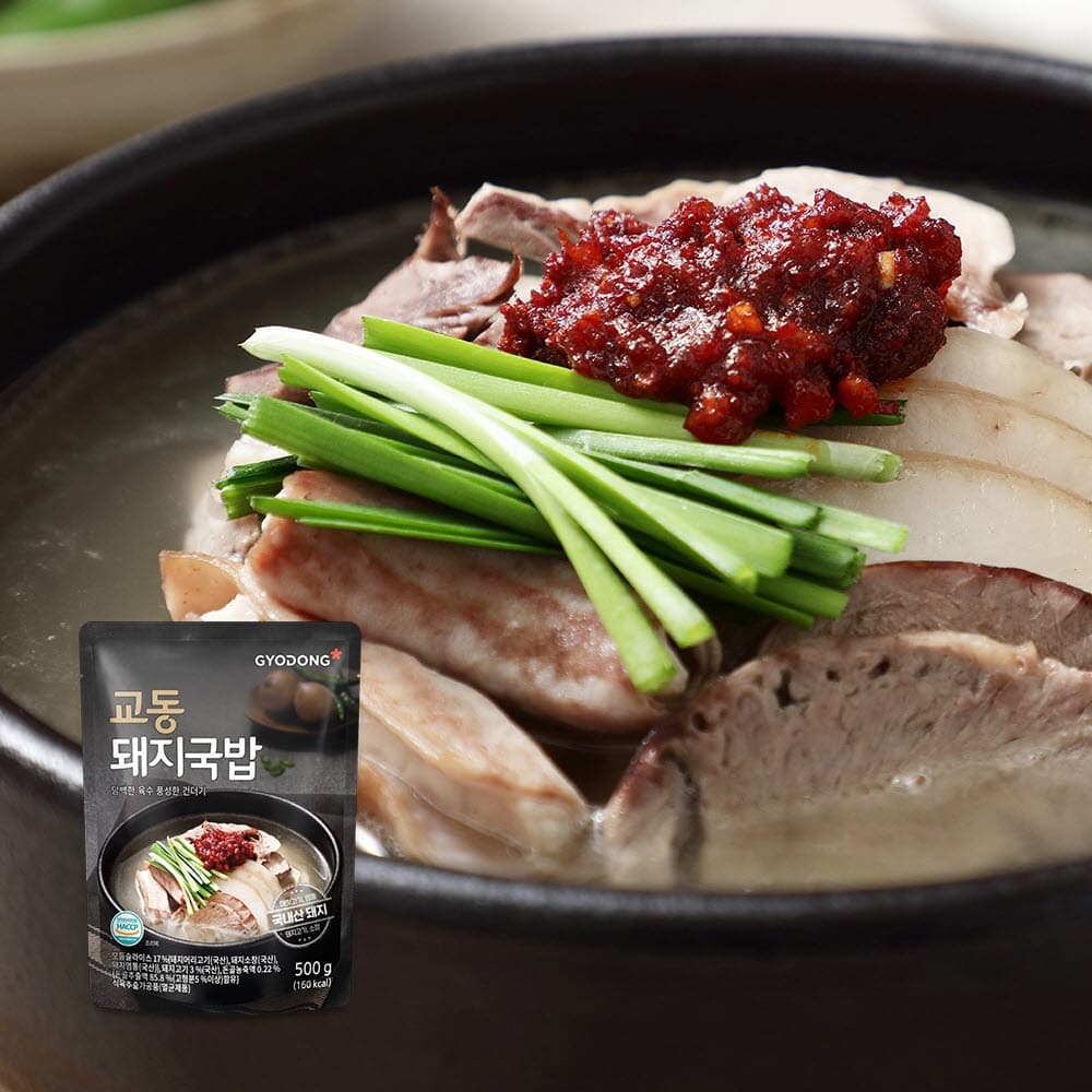 교동 돼지국밥 500g 7팩